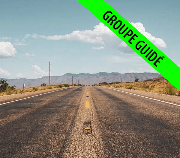 Miniature voyage moto groupe guide Route 66 Ouest
