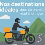 Logo Destinations ideales pour un premier road trip moto
