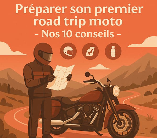 Miniature Nos 10 conseils premier road trip moto